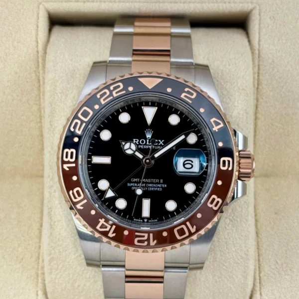 2024 Rolex GMT-Master II "Rootbeer" 40mm 126711CHNR Two-Tone