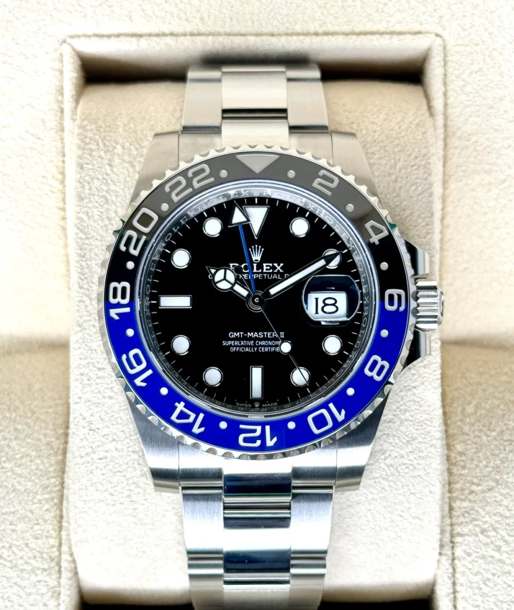 NEW 2024 Rolex GMT-Master II "Batman" 40mm 126710BLNR Oyster