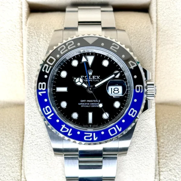 NEW 2024 Rolex GMT-Master II "Batman" 40mm 126710BLNR Oyster