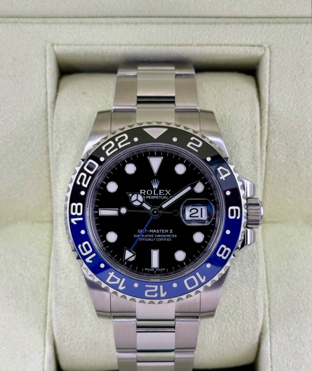 2014 Rolex GMT-Master II “Batman” 40mm 116710BLNR Oyster