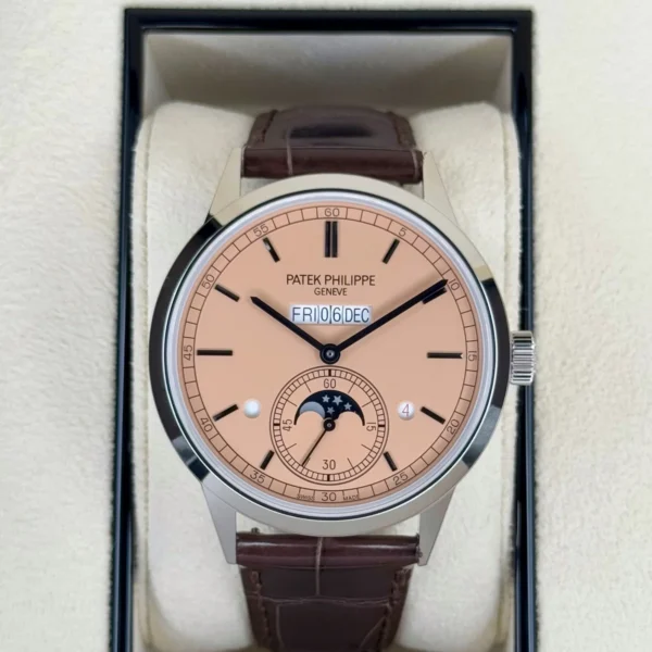 NEW 2025 Patek Philippe 5236P Perpetual Calendar Salmon Dial