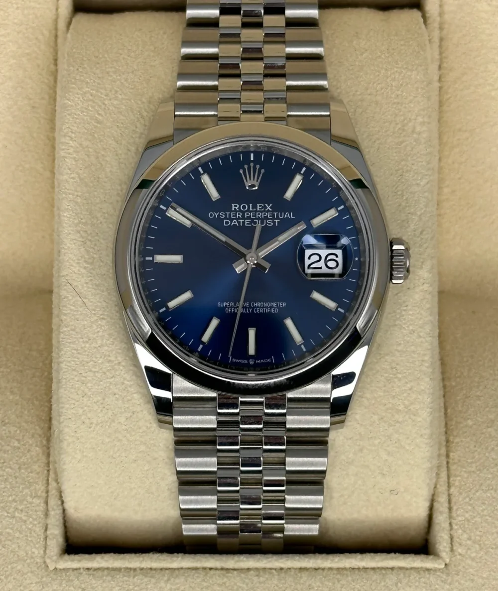 NEW 2025 Rolex Datejust 36mm 126200 Jubilee Blue Dial