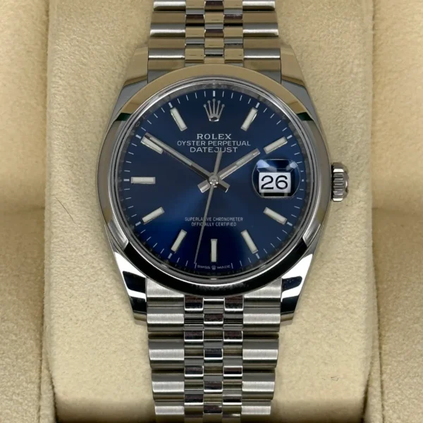 NEW 2025 Rolex Datejust 36mm 126200 Jubilee Blue Dial