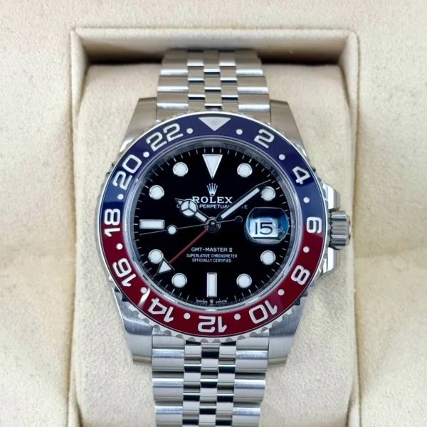 2020 Rolex GMT Master-II "Pepsi" 40mm 126710BLRO Jubilee