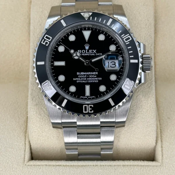2018 Rolex Submariner 40mm 116610LN Stainless Steel Black Dial