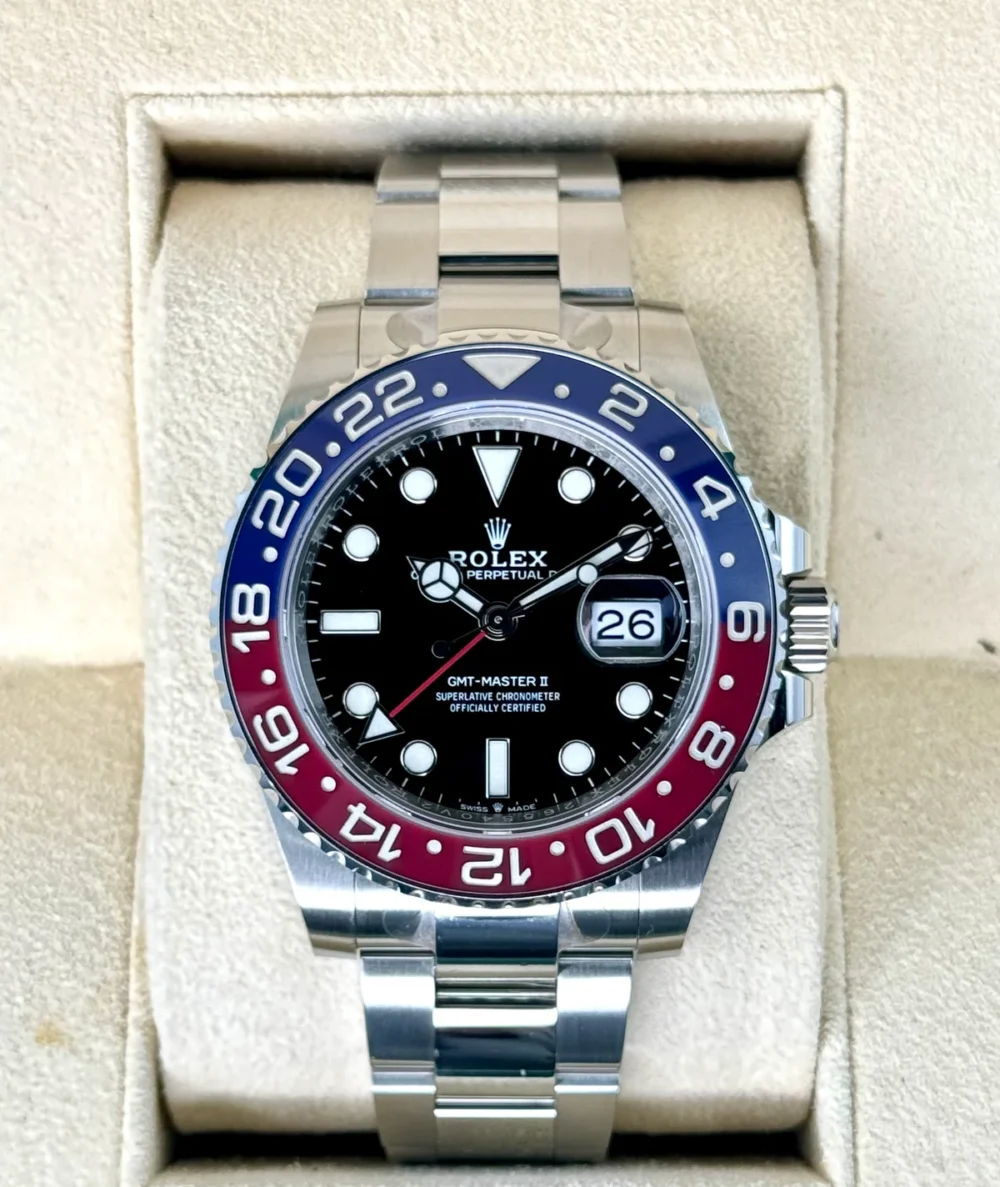 2022 Rolex GMT-Master II "Pepsi" 40mm 126710BLRO Oyster