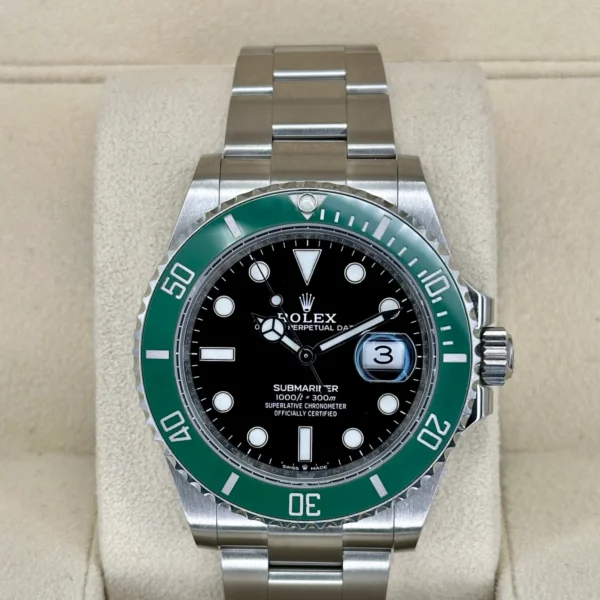 2022 Rolex Submariner “Starbucks” 41mm 126610LV Black Dial