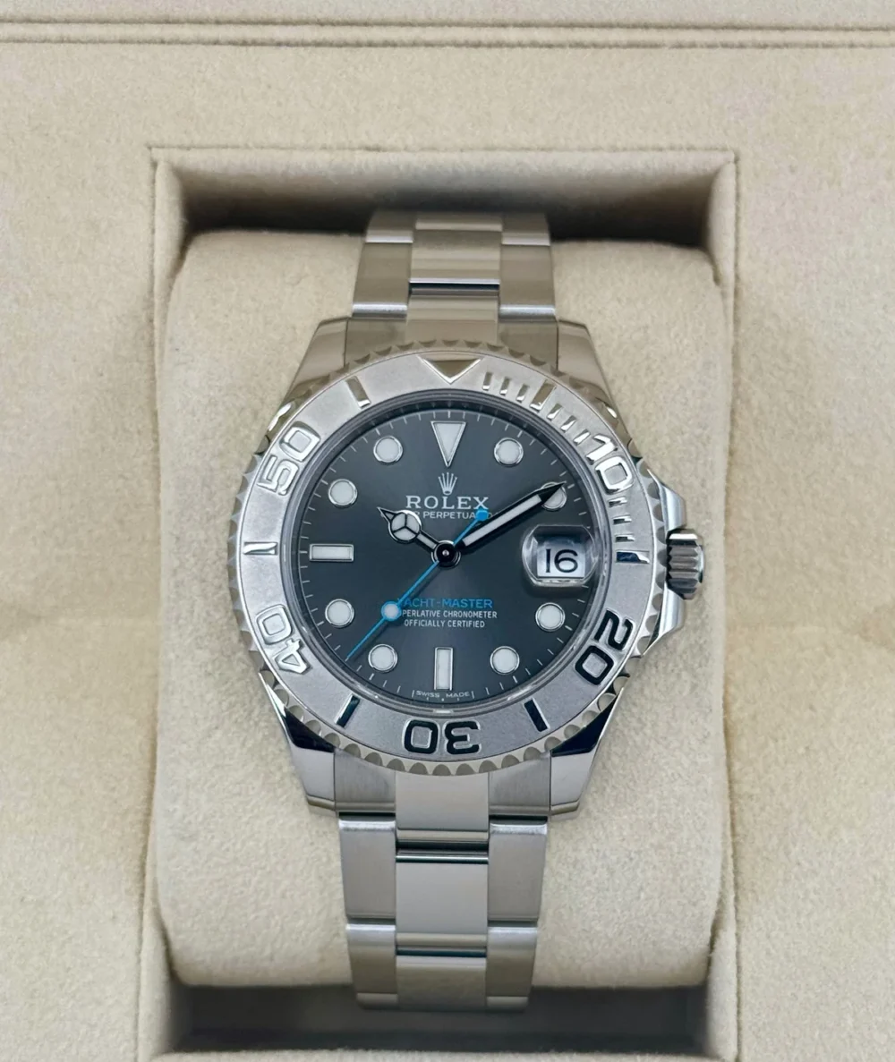 2017 Rolex Yacht-Master 37mm 268622 Stainless Steel Rhodium Dial