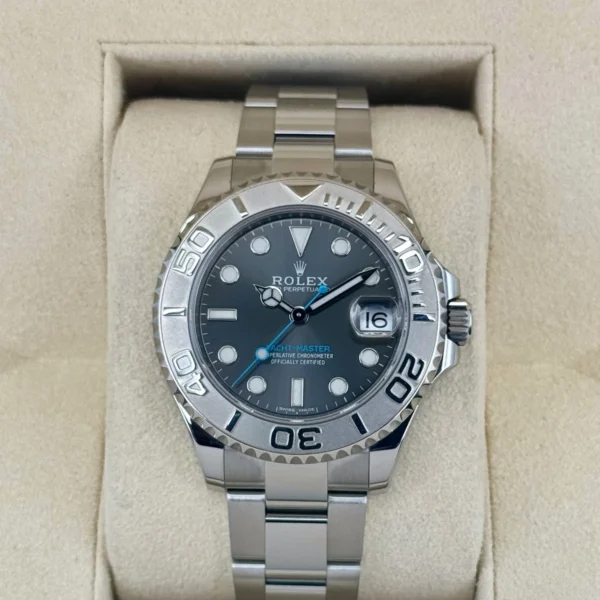 2017 Rolex Yacht-Master 37mm 268622 Stainless Steel Rhodium Dial