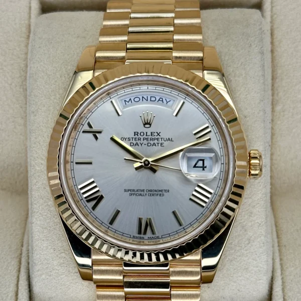 2017 Rolex Day-Date 40mm 228238 Presidential Sundust Dial