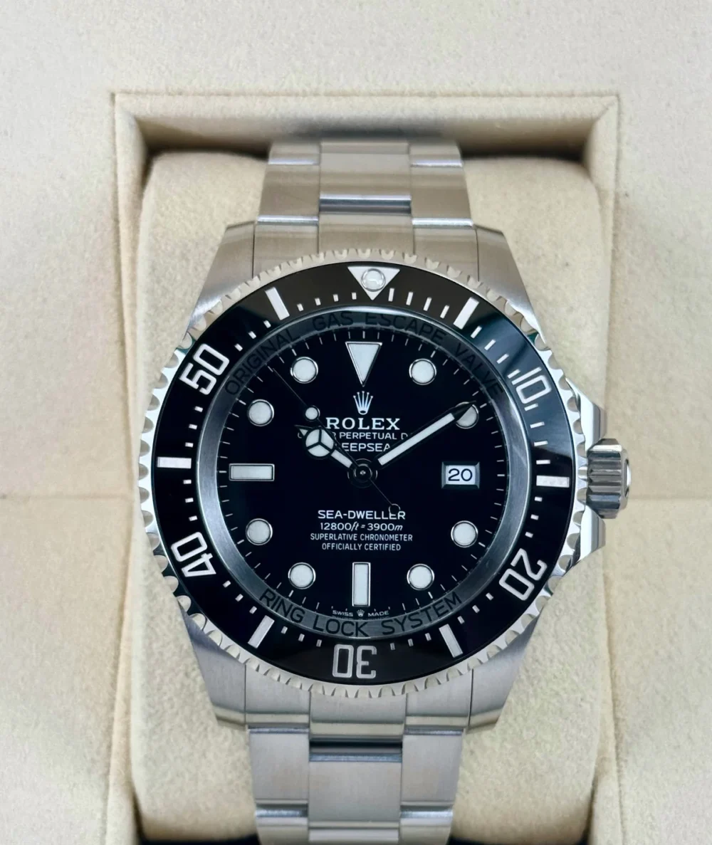 2021 Rolex Deepsea 44mm 126660 Stainless Steel Black Dial