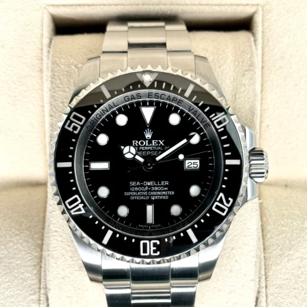 2008 Rolex Deepsea 44mm 116660 Stainless Steel Black Dial