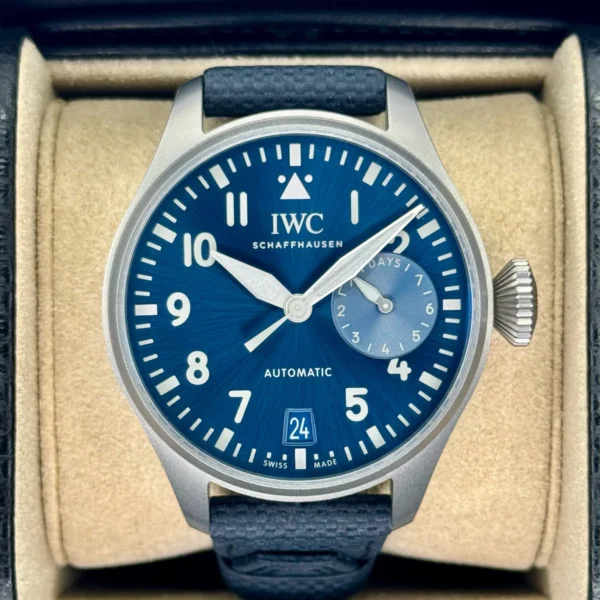 2024 IWC Big Pilot's Watch Racing Works 46mm IW501019 Titanium Blue Dial