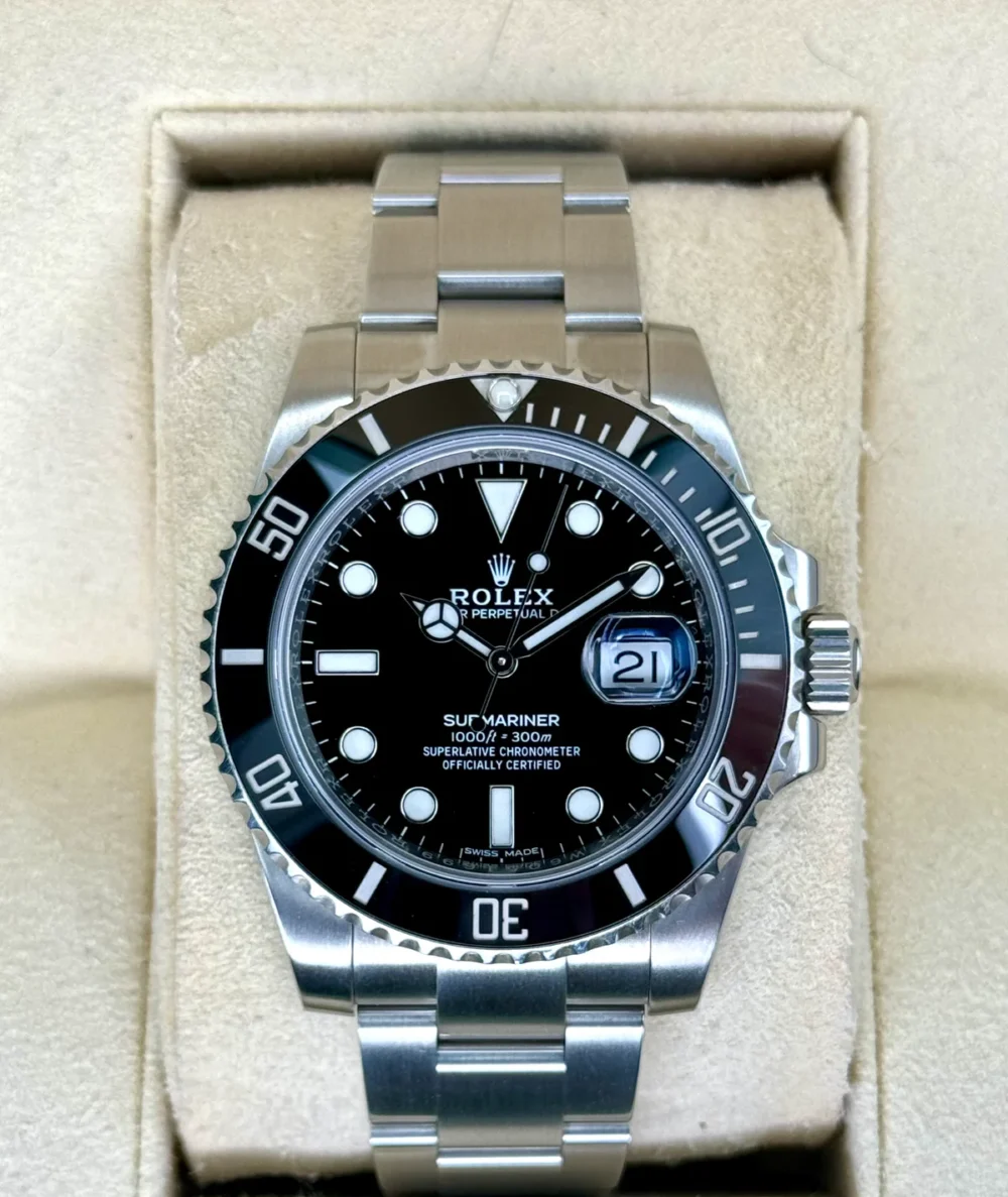 2020 Rolex Submariner 40mm 116610LN Stainless Steel Black Dial