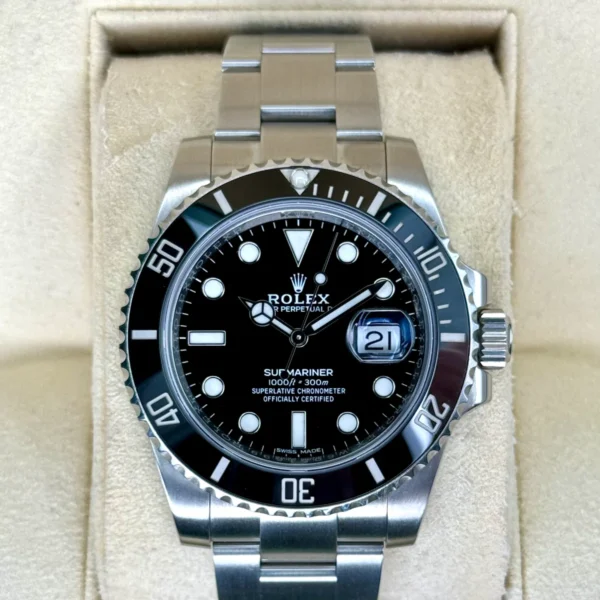 2020 Rolex Submariner 40mm 116610LN Stainless Steel Black Dial