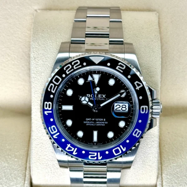 2021 Rolex GMT-Master II "Batman" 40mm 126710BLNR Oyster