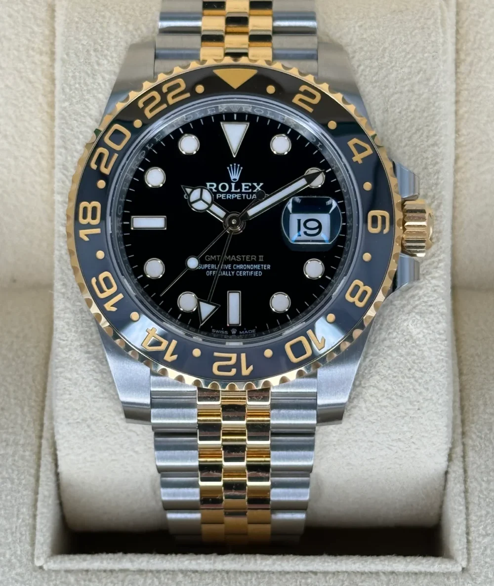 NEW 2023 Rolex GMT-Master II 40mm 126713GRNR Two-Tone Jubilee