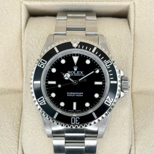 1995 Rolex Submariner 40mm 14060 Stainless Steel Black Dial