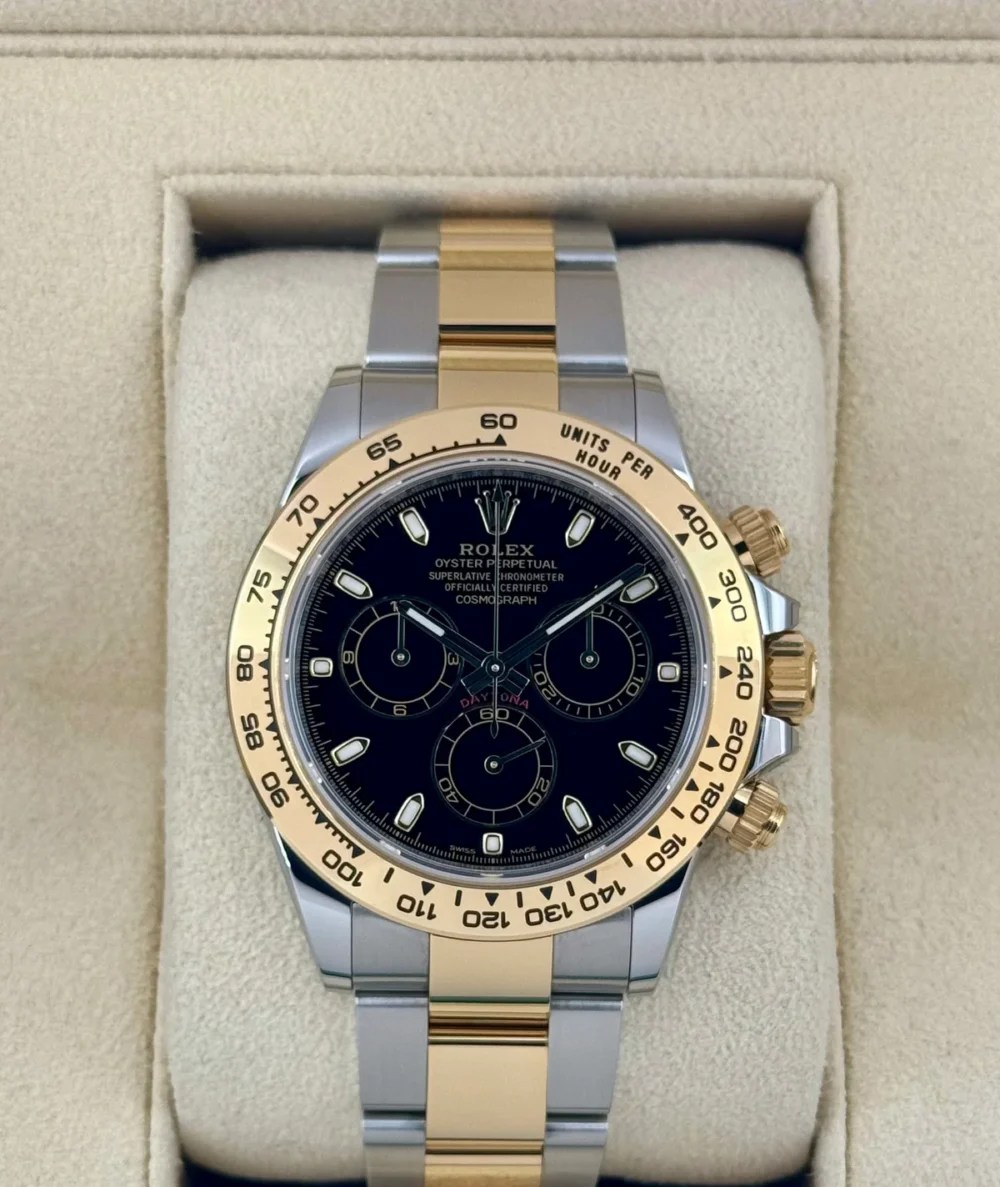 2023 Rolex Daytona 40mm 116503 Two-Tone Black Dial