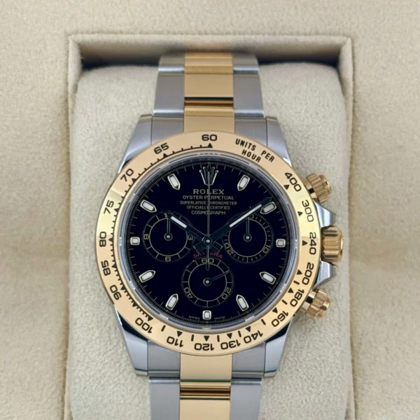 2023 Rolex Daytona 40mm 116503 Two-Tone Black Dial