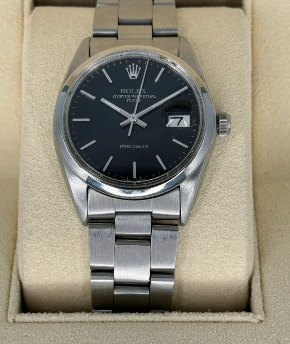 Rolex Oyster Date 34mm 6694 Black Dial