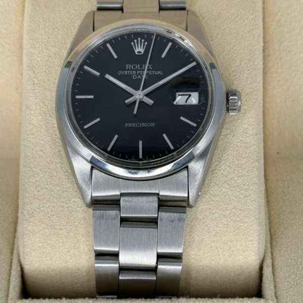 Rolex Oyster Date 34mm 6694 Black Dial