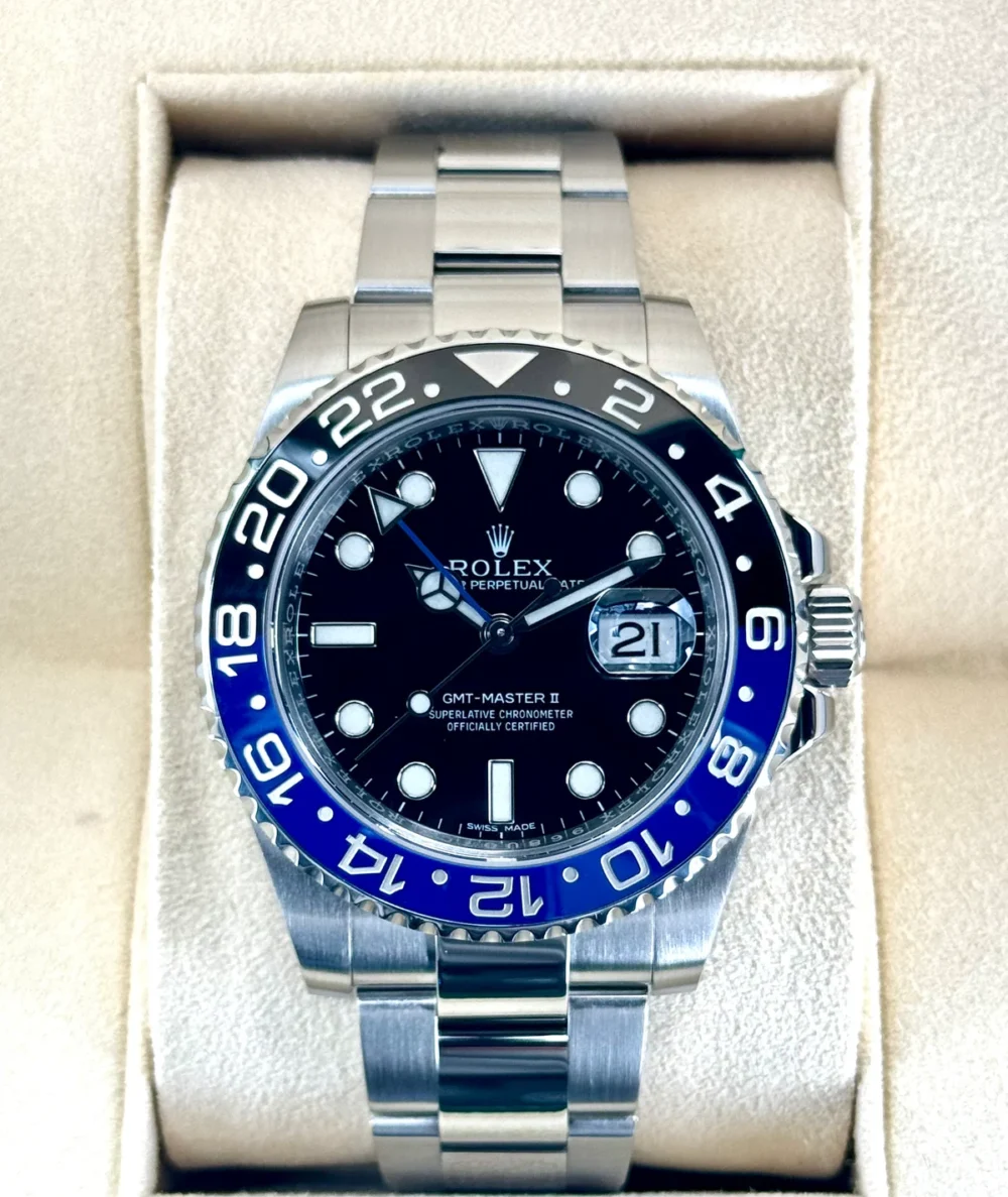 2015 Rolex GMT-Master II "Batman" 40mm 116710BLNR Oyster