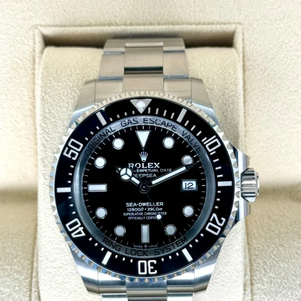 NEW 2024 Rolex Deepsea 44mm 136660 Stainless Steel Black Dial