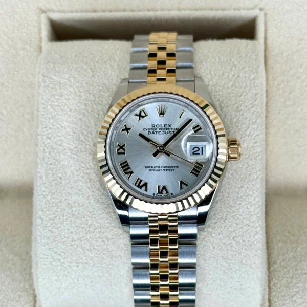 NEW 2025 Rolex Lady Datejust 28mm 279173 Two-Tone Jubilee Silver Dial