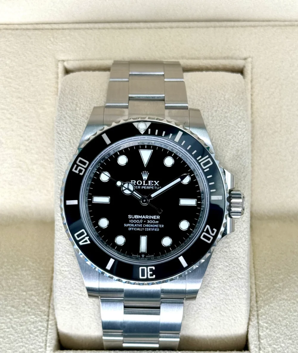 NEW 2023 Rolex  Submariner 41mm 124060 Stainless Steel Black Dial
