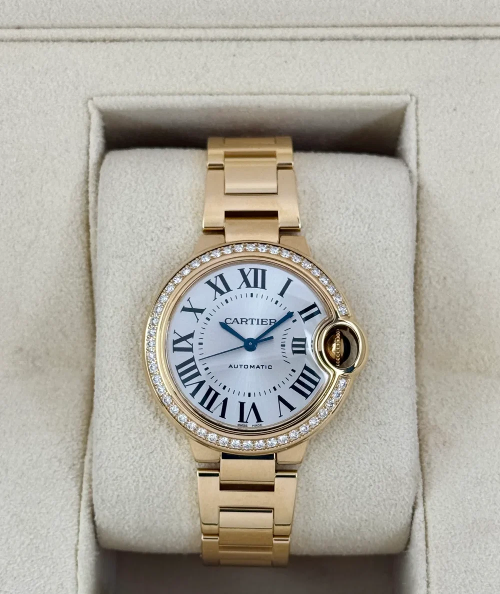 2021 Cartier Ballon Bleu De Cartier 33mm WJBB0042 Silver Dial