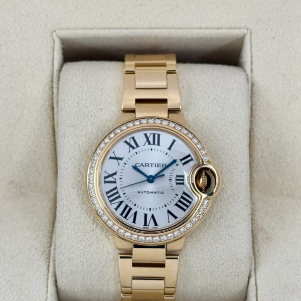 2021 Cartier Ballon Bleu De Cartier 33mm WJBB0042 Silver Dial