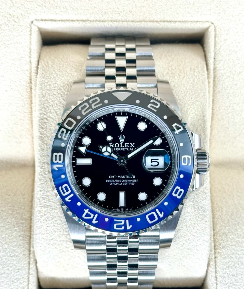 2024 Rolex GMT-Master II "Batgirl" 40mm 126710BLNR Jubilee Black Dial