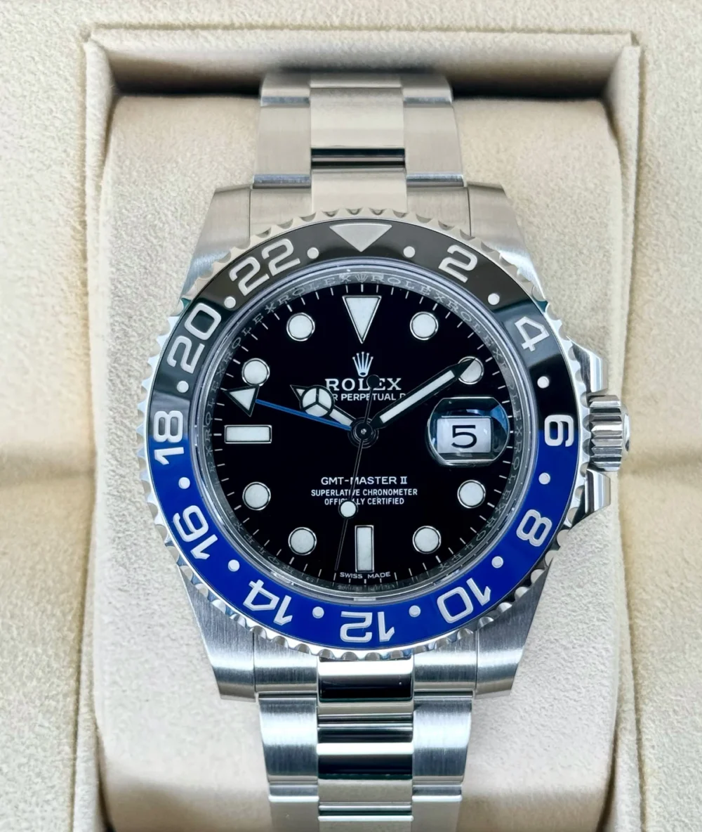 2019 Rolex GMT-Master II "Batman" 40mm 116710BLNR Oyster