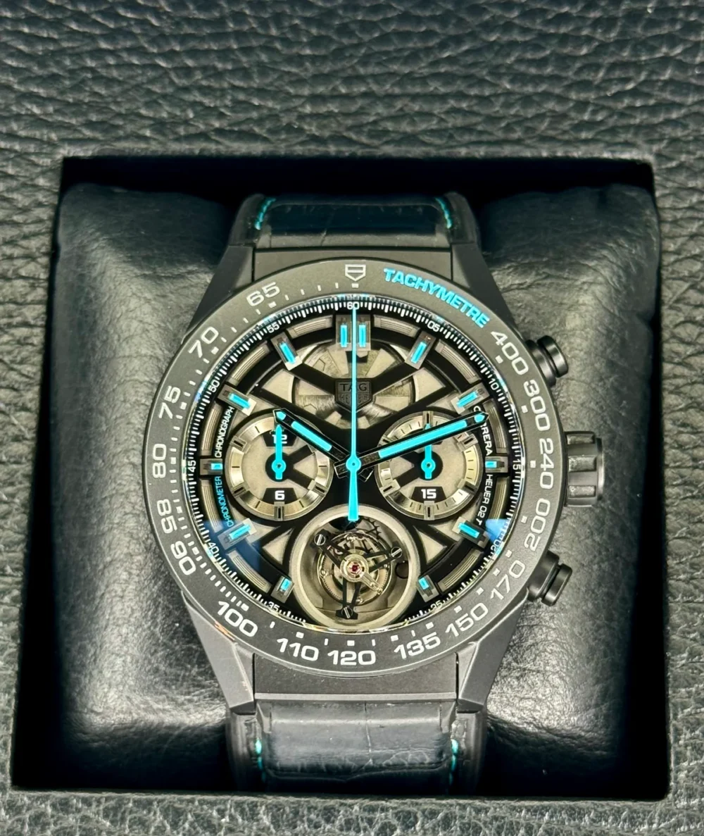 TAG Heuer Carrera Tourbillon Chronograph 45mm CAR5A97 Limited Edition