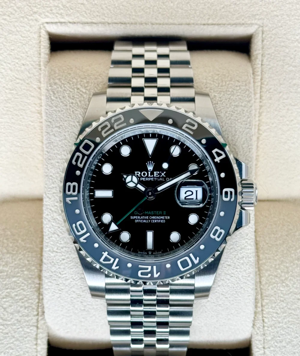 NEW 2025 Rolex GMT-Master II "Bruce Wayne" 40mm 126710GRNR Black Dial