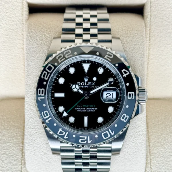 NEW 2025 Rolex GMT-Master II "Bruce Wayne" 40mm 126710GRNR Black Dial