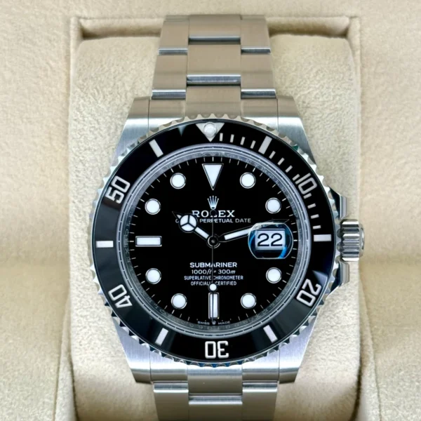 2023 Rolex Submariner 41mm 126610LN Stainless Steel Black Dial