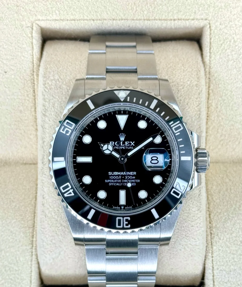 2022 Rolex Submariner 41mm 126610LN Stainless Steel Black Dial