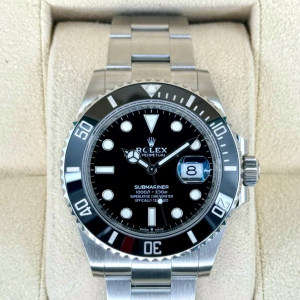 2022 Rolex Submariner 41mm 126610LN Stainless Steel Black Dial