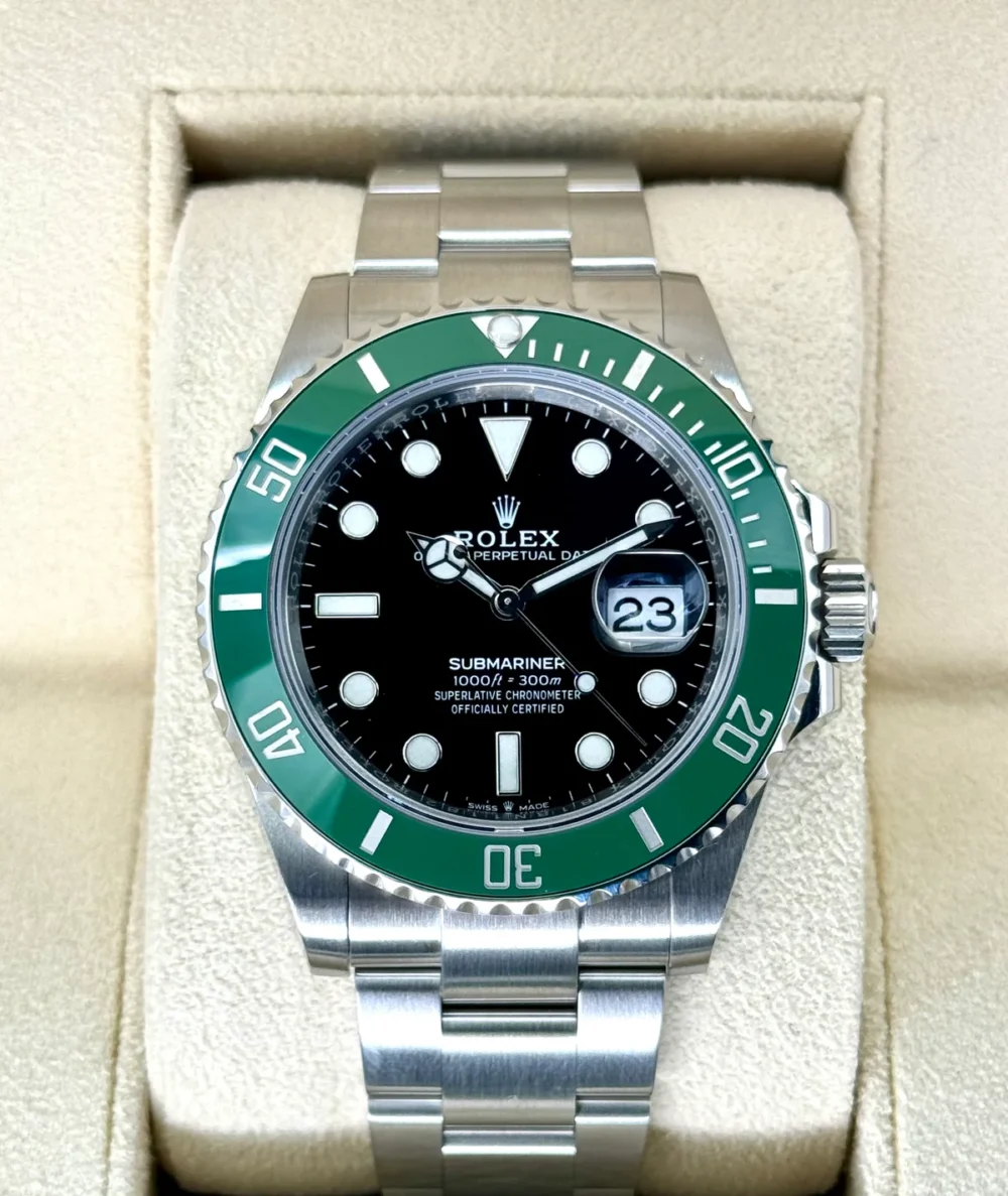 2022 Rolex Submariner "Starbucks" 41mm 126610LV Black Dial