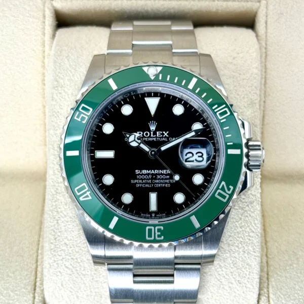 2022 Rolex Submariner "Starbucks" 41mm 126610LV Black Dial