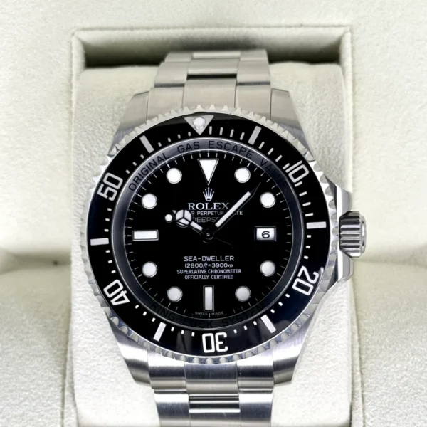 2008 Rolex Deepsea 44mm 116660 Stainless Steel Black Dial