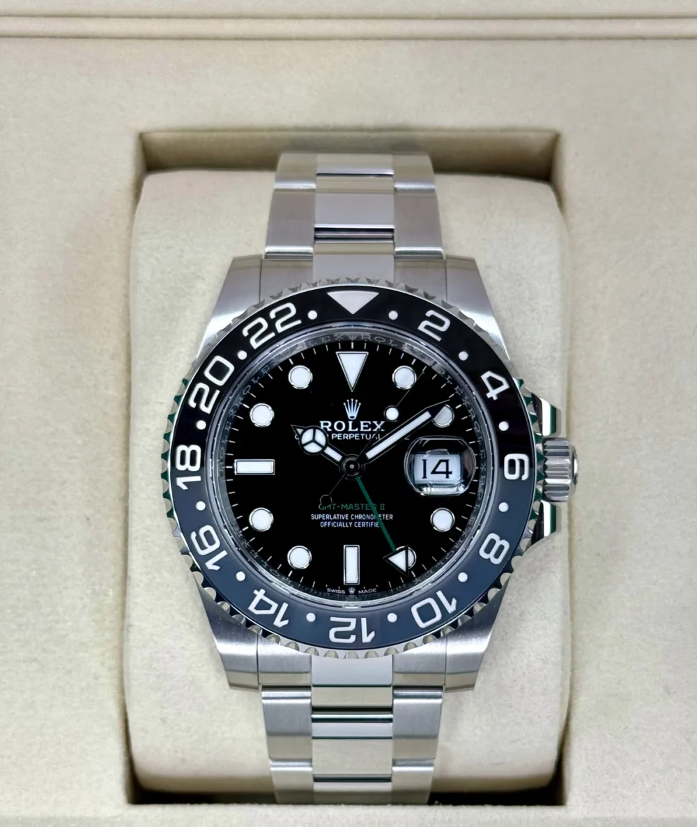 NEW 2025 Rolex GMT-Master II "Bruce Wayne" 40mm 126710GRNR Oyster
