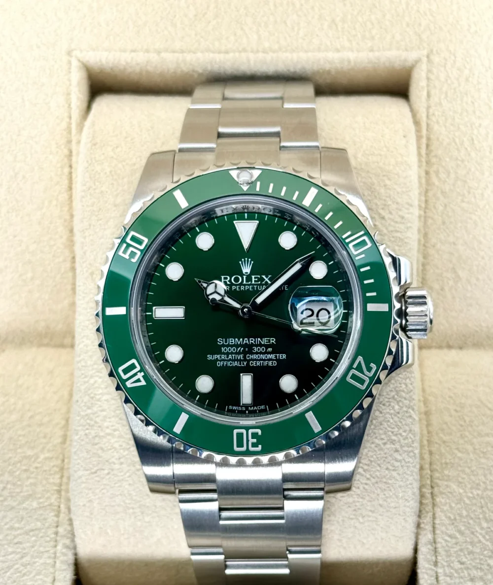 Submariner "Hulk" 40mm 116610LV Green Dial