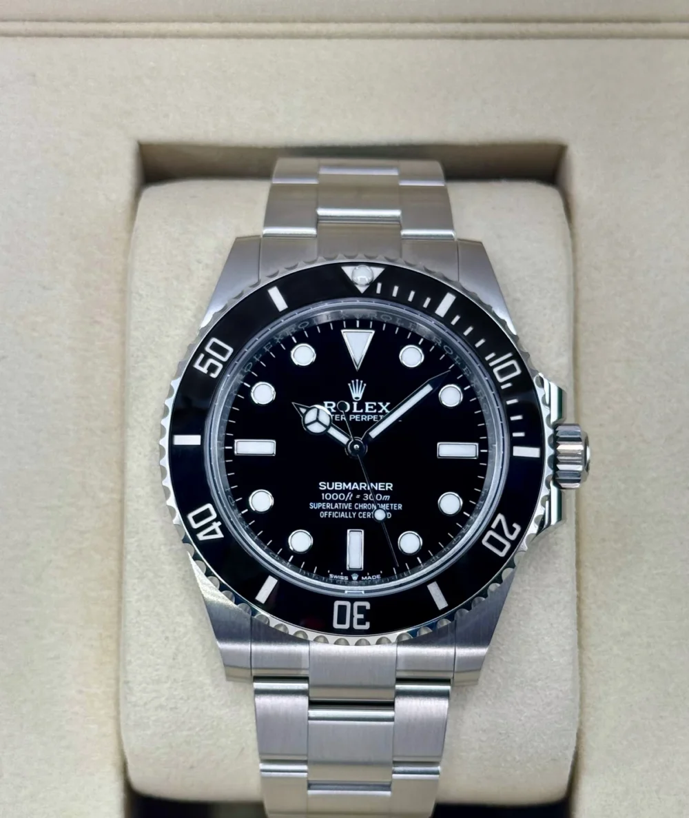 NEW 2025 Rolex Submariner 41mm 124060 Stainless Steel Black Dial