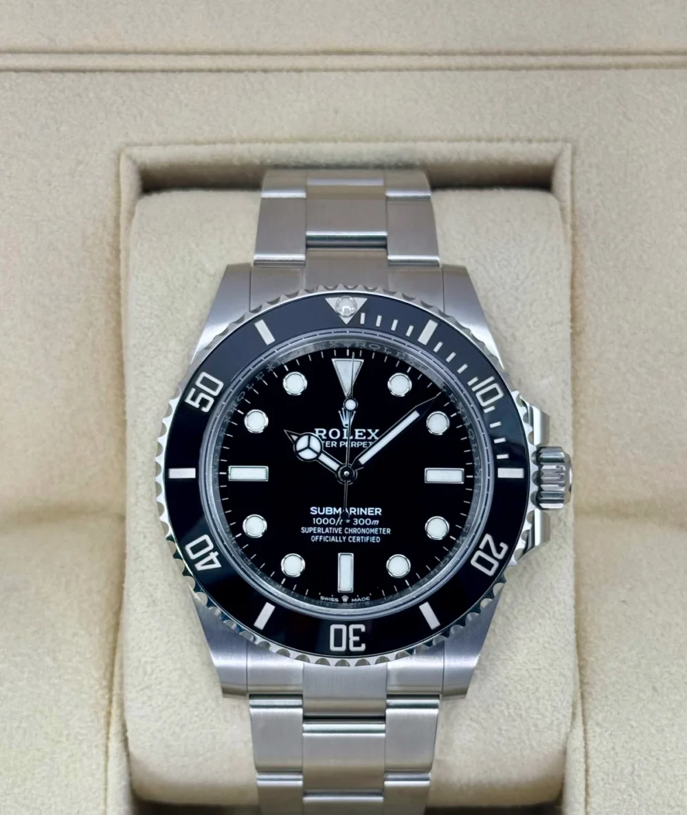 NEW 2024 Rolex Submariner 41mm 124060 Stainless Steel Black Dial