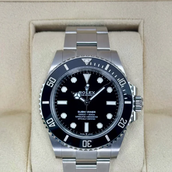 NEW 2024 Rolex Submariner 41mm 124060 Stainless Steel Black Dial