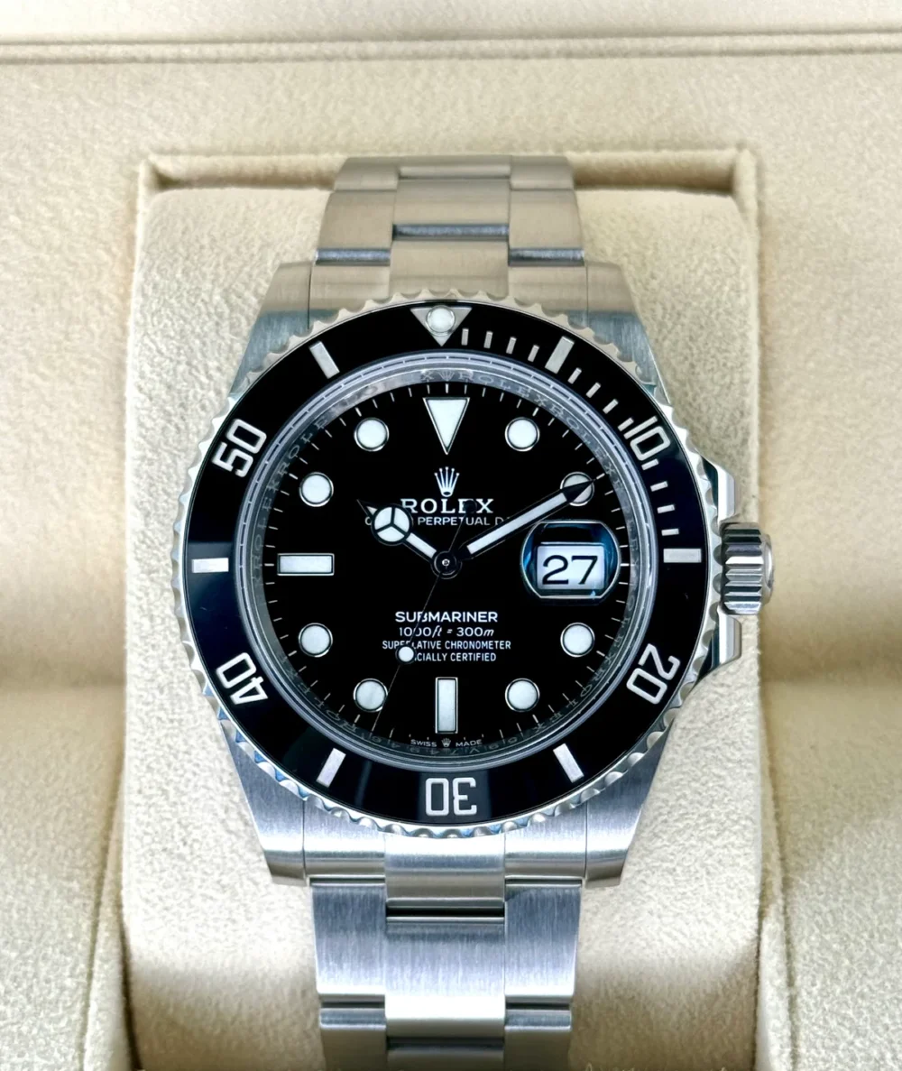 2021 Rolex Submariner 41mm 126610LN Stainless Steel Black Dial