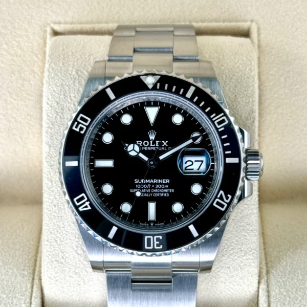 2021 Rolex Submariner 41mm 126610LN Stainless Steel Black Dial